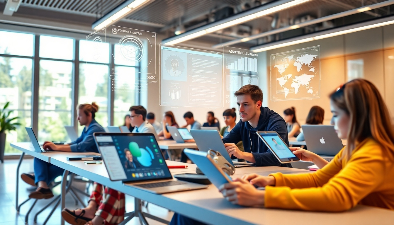 AI技術を活用したオンライン教育の未来イメージ